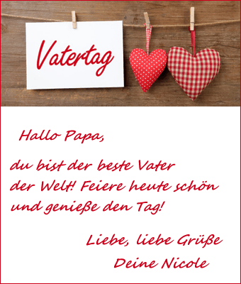 Glückwünsche vatertag Gedichte und